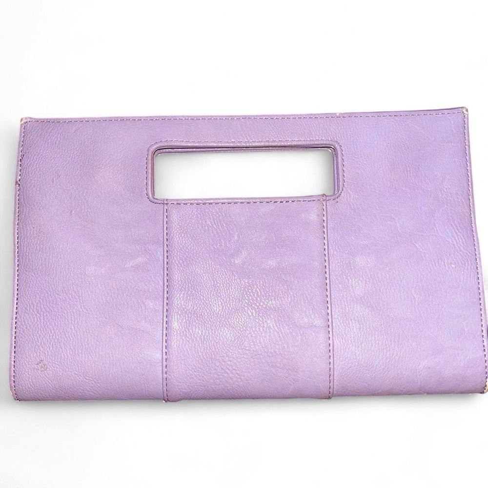 Charming Charlie Purple Wristlet Clutch